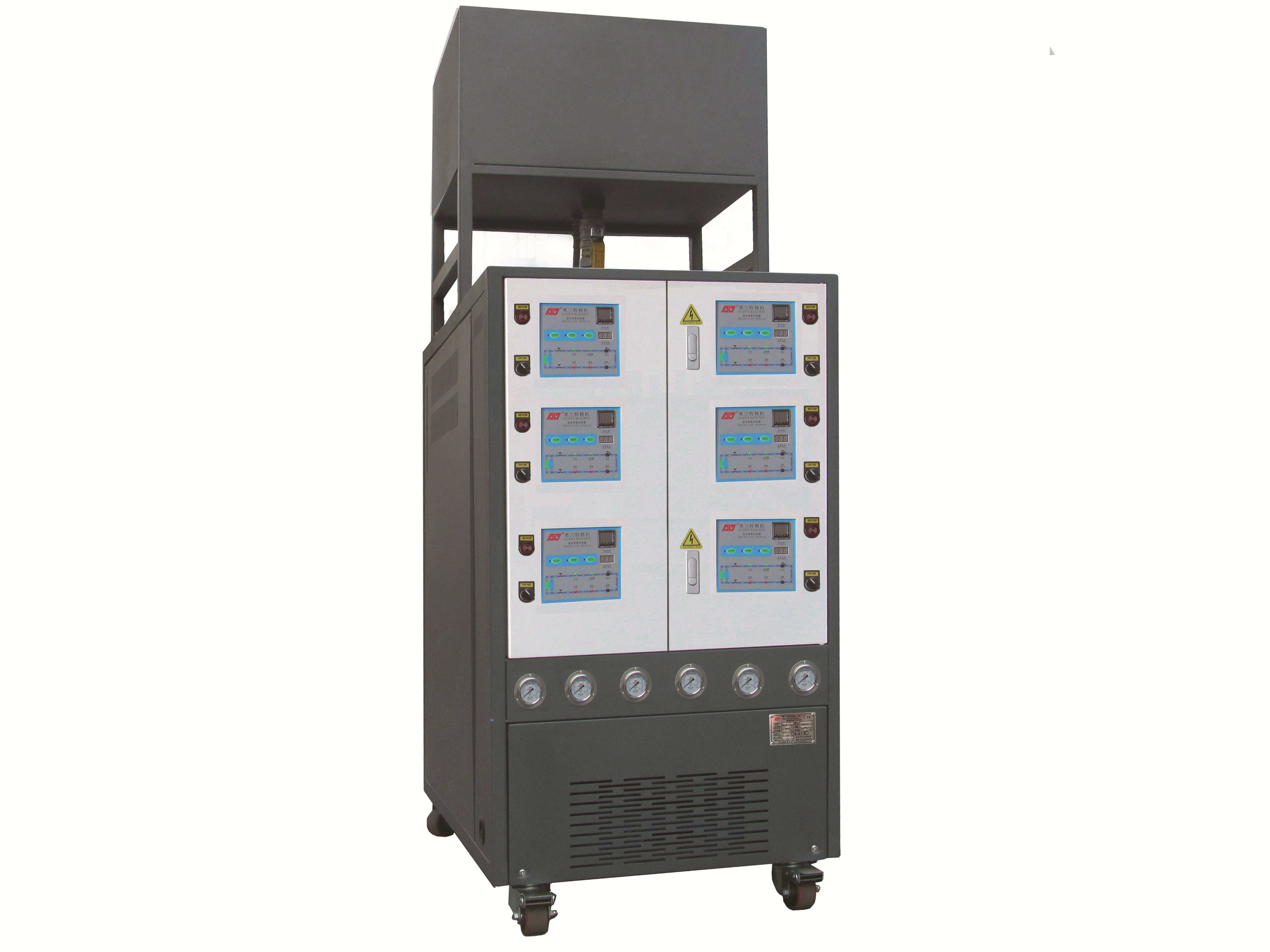 定制模溫機，180度六機一體高溫水溫機