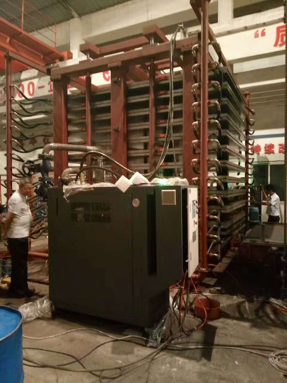 工程石、石英石壓機專用模溫機